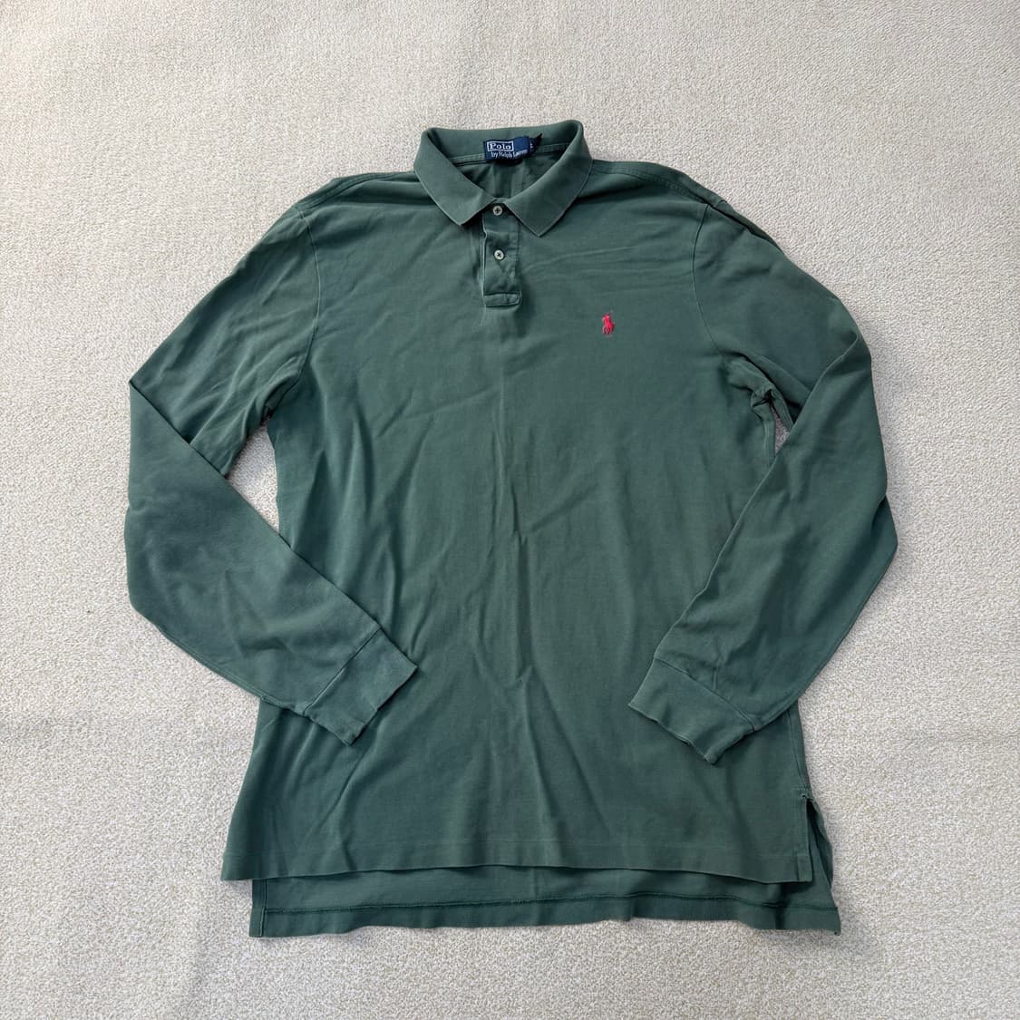 XL 폴로랄프로렌 긴팔 피케 폴로티 0225T1 상품이미지1