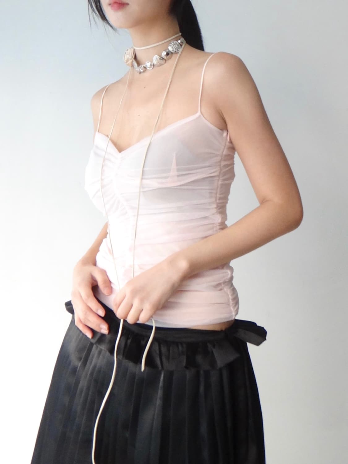 Rose charm fairy choker 상품이미지7