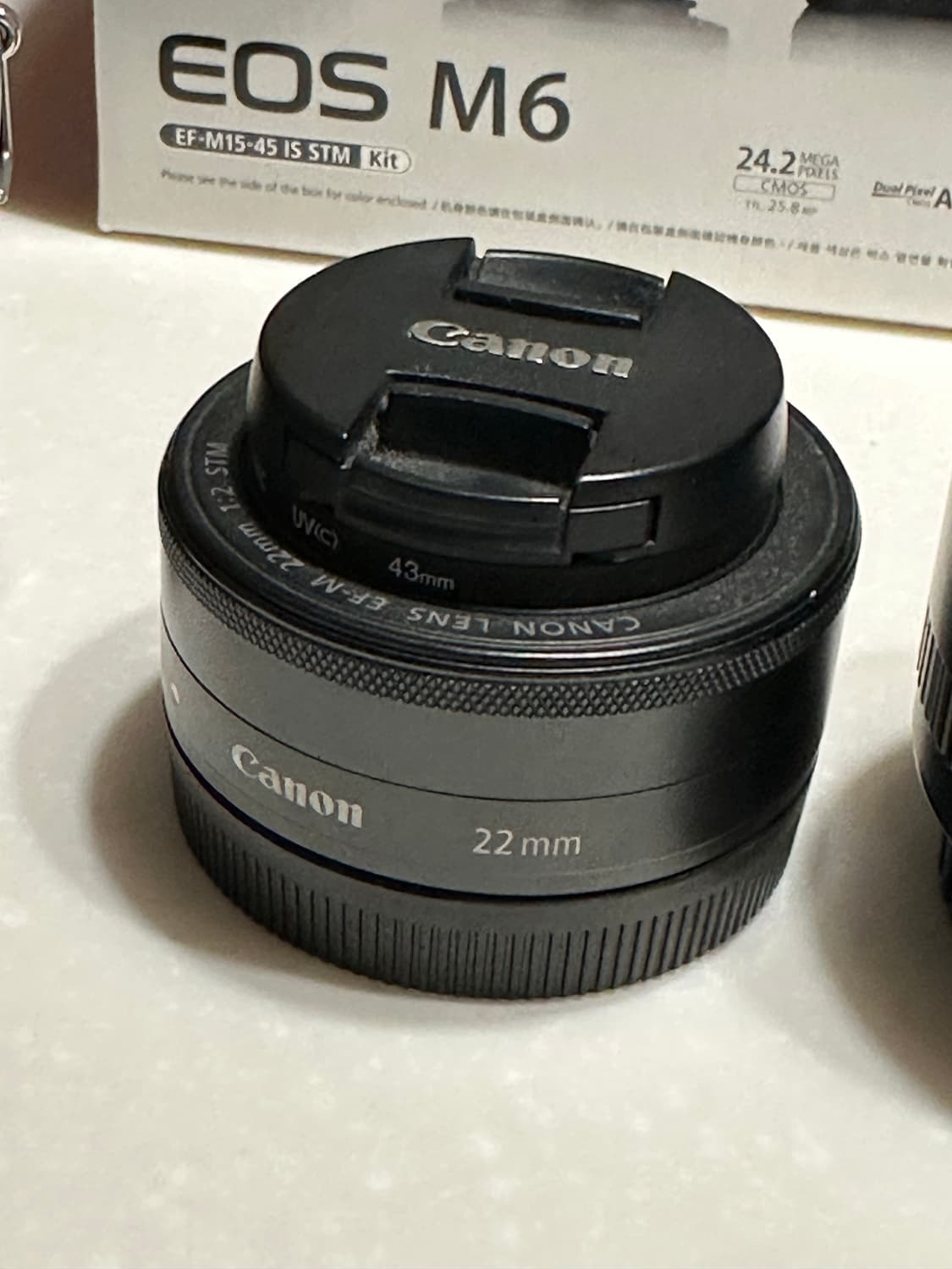 캐논 EOS M6 미러리스 카메라 + 렌즈들 + EVF 상품이미지6