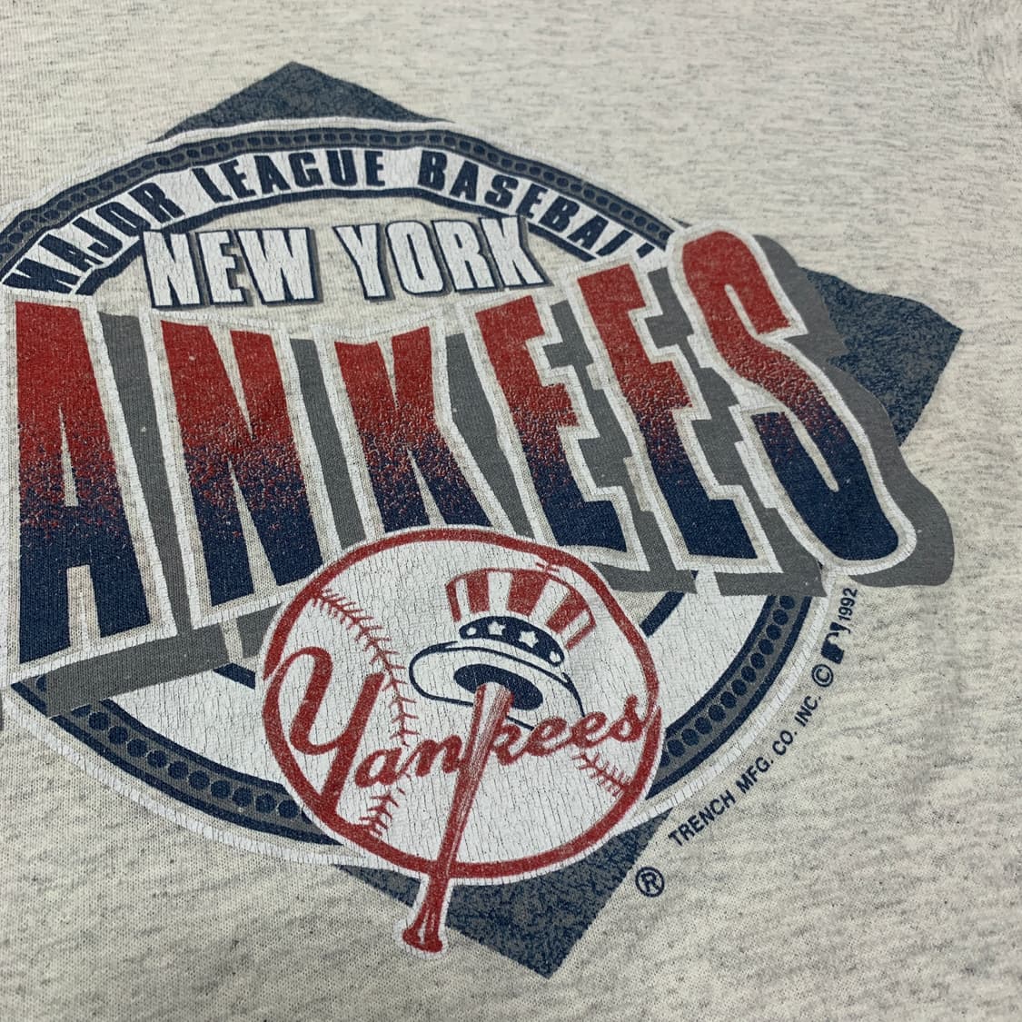 L)뉴욕 양키즈 92 싱글스티치 반팔티 상품이미지4