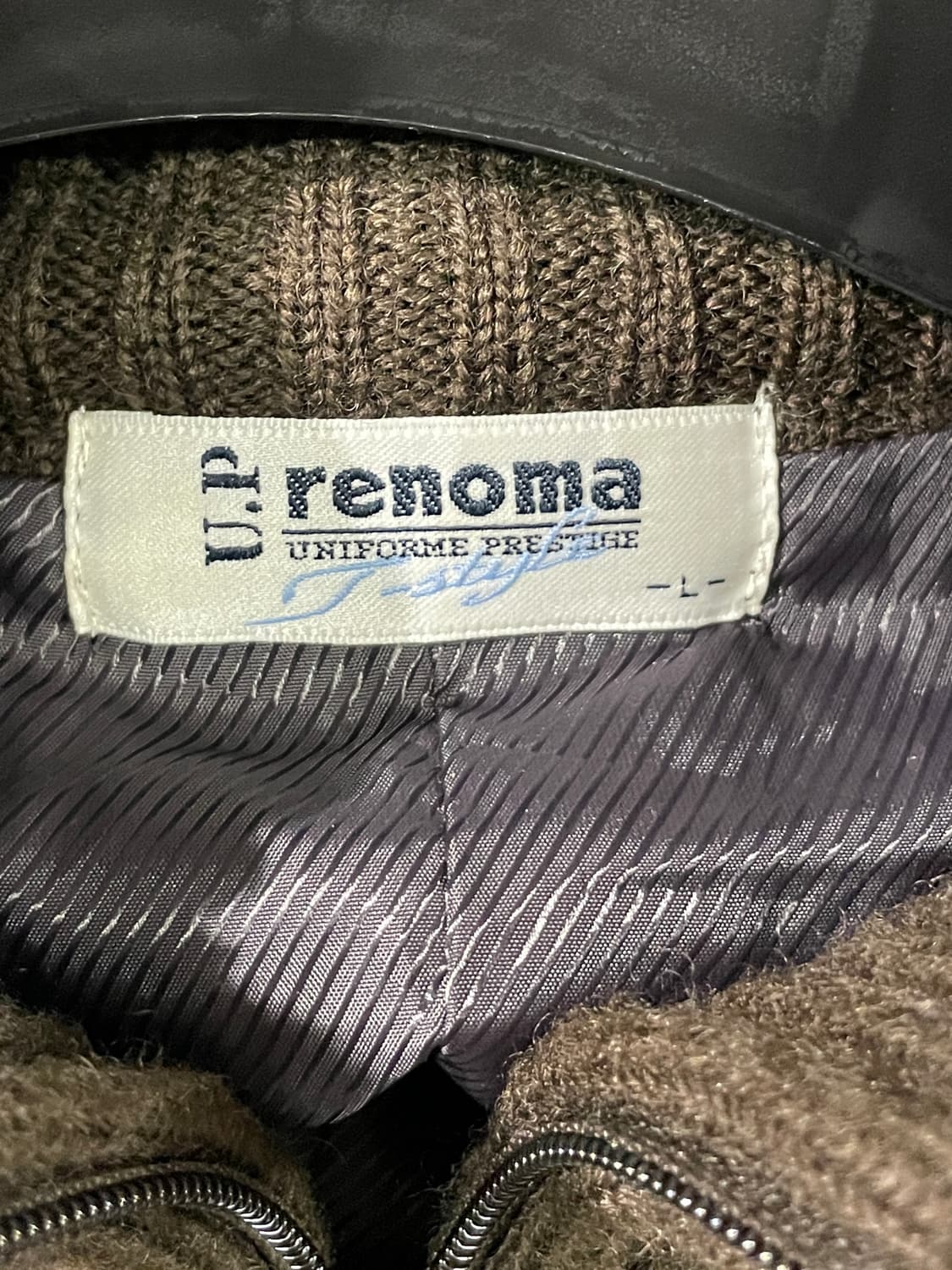 레노마 니트 집업 자켓   상품이미지8