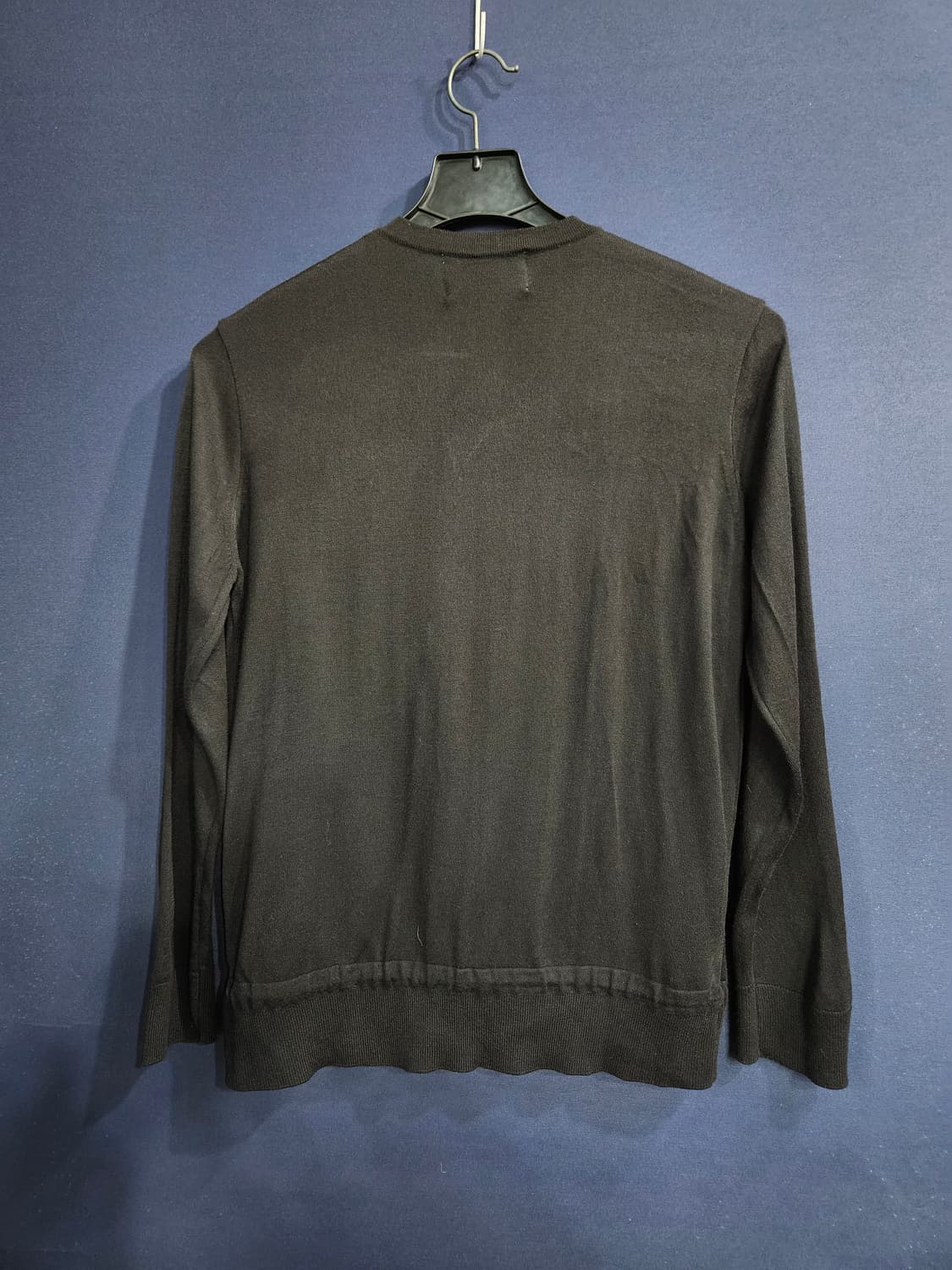 플라스틱 프로덕트 블랙 남성 슬림핏 95 가디건  상품이미지2