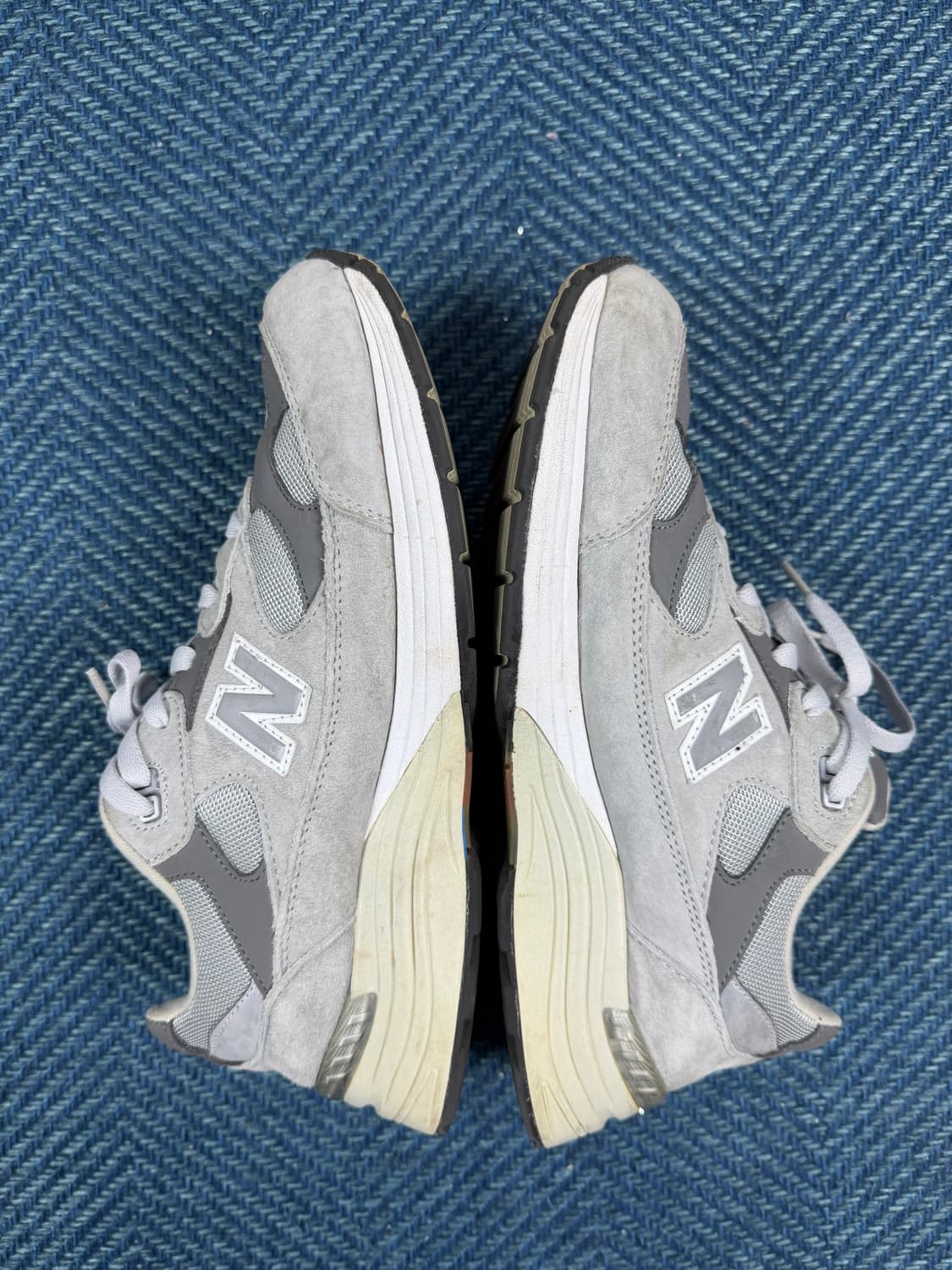 뉴발란스 992 그레이 클래식 (M992GR) - Made in USA 상품이미지4
