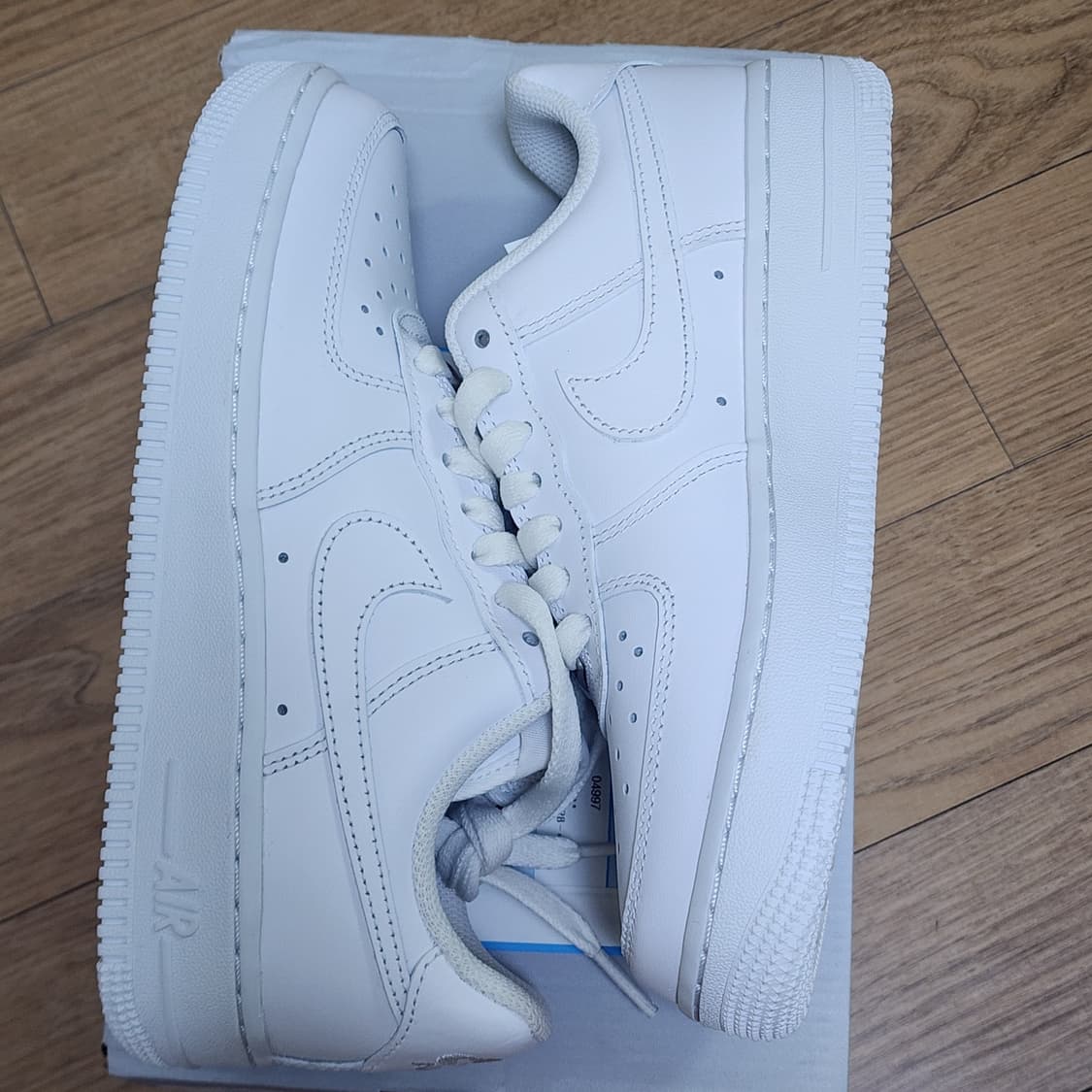 나이키 에어포스1 07 올화이트 230 새상품 (DD8959-100) 상품이미지2