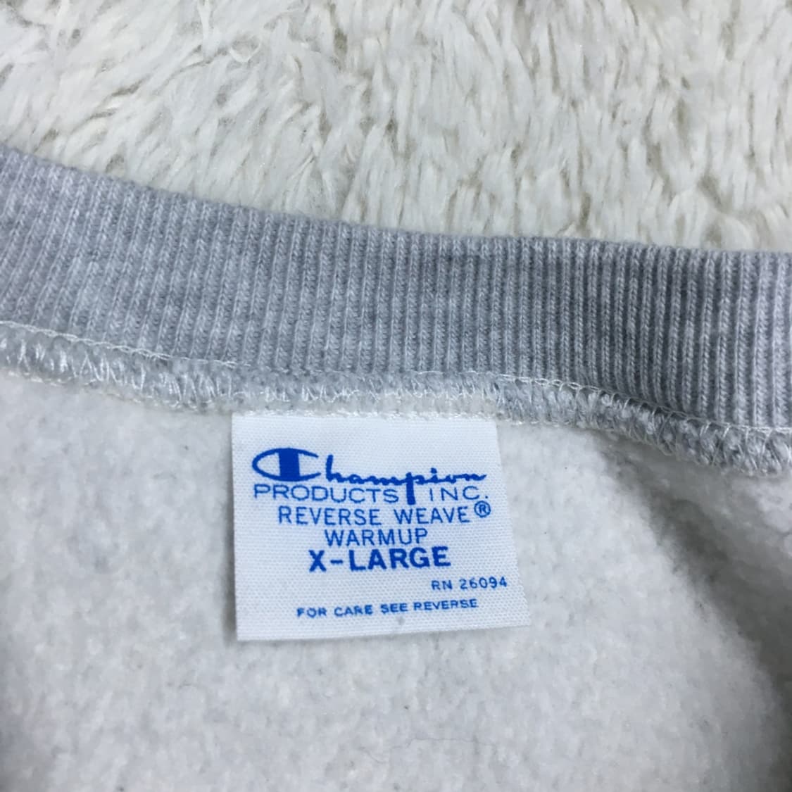 챔피온 리버스위브 블루택 맨투맨 CC31 상품이미지4