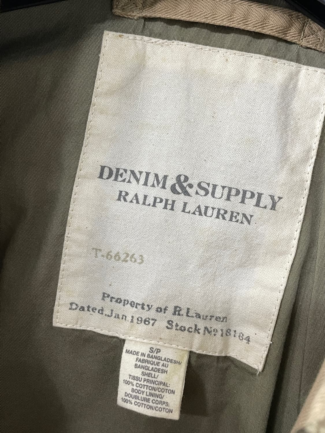 데님앤서플라이 랄프로렌 성조기 봄버 자켓 상품이미지7