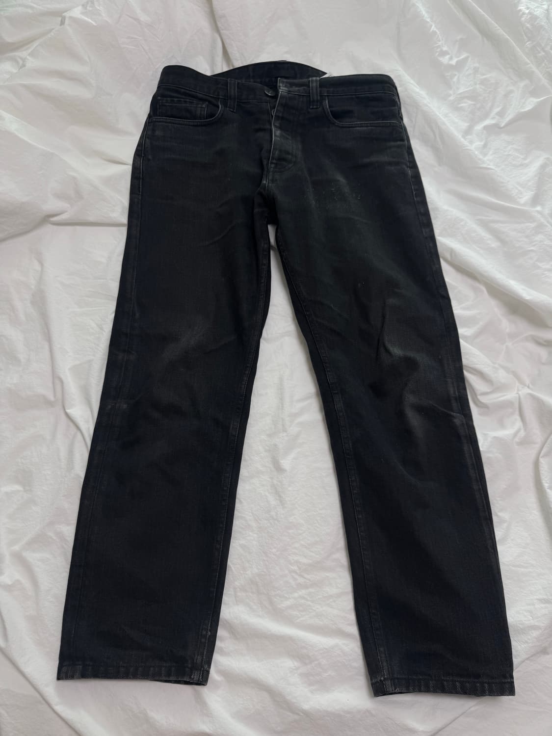 프라다 스트레이트 블랙 데님 상품이미지1