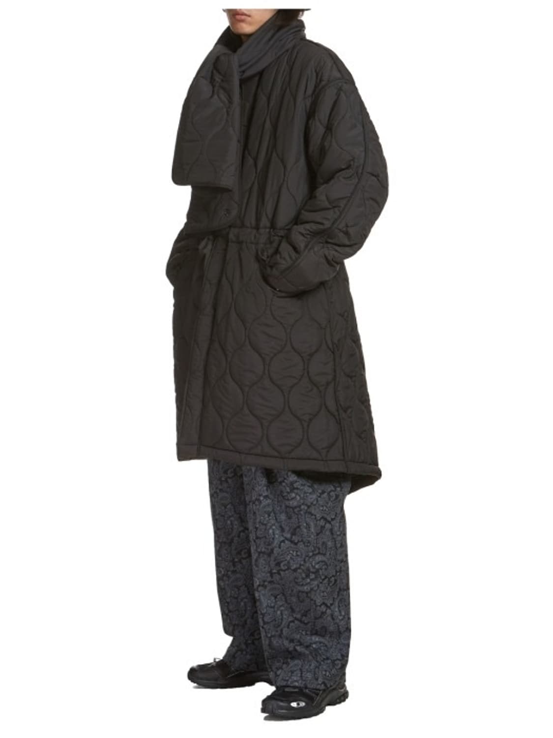 유스 youth 퀼팅 피쉬테일 파카 M 상품이미지5