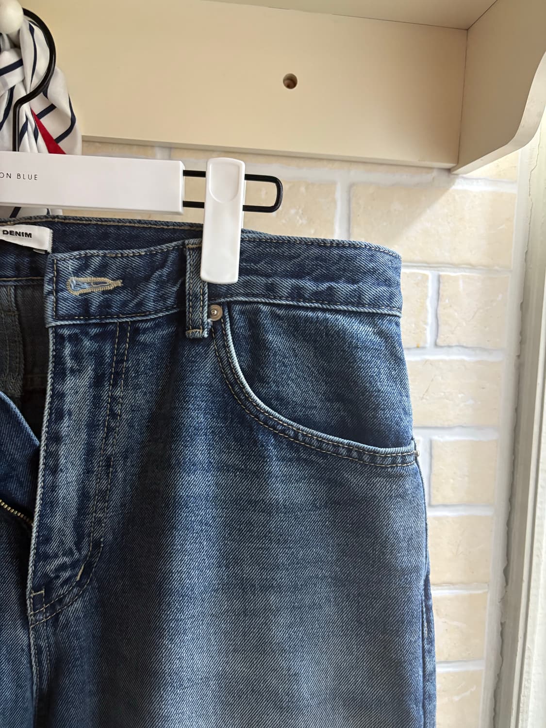 브랜디드 51058 KURABO MILKY WAY JEANS [WIDE 상품이미지5