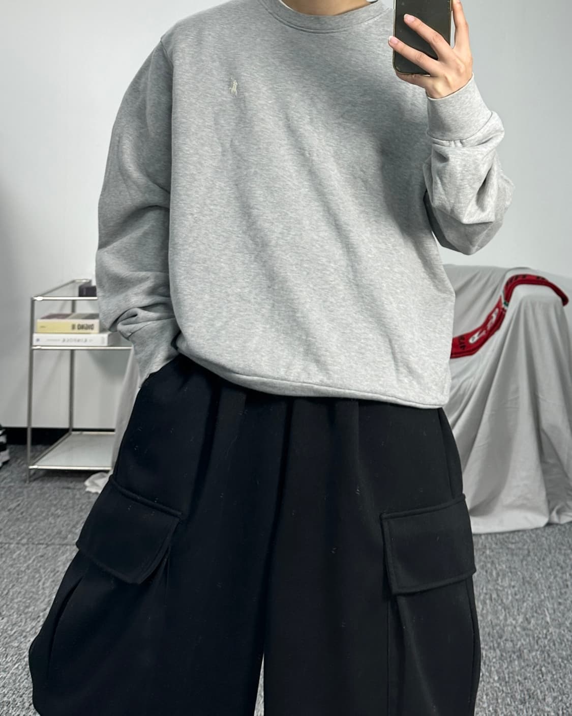 폴로 랄프로렌 루프백 스웨트 맨투맨 L 상품이미지3