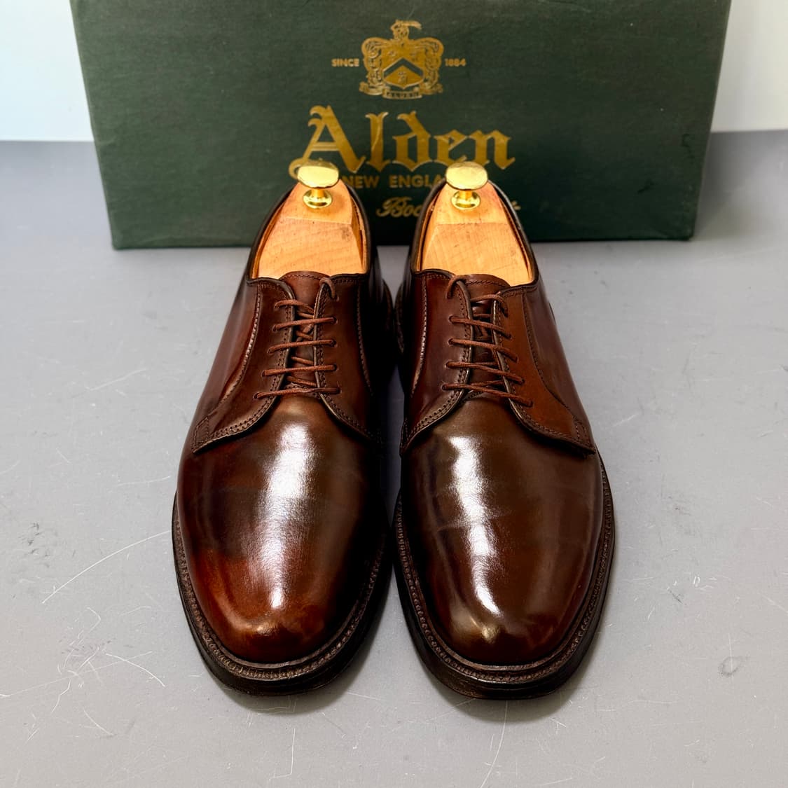 [7E] 알든 990 컬러8 코도반 더비 상품이미지1