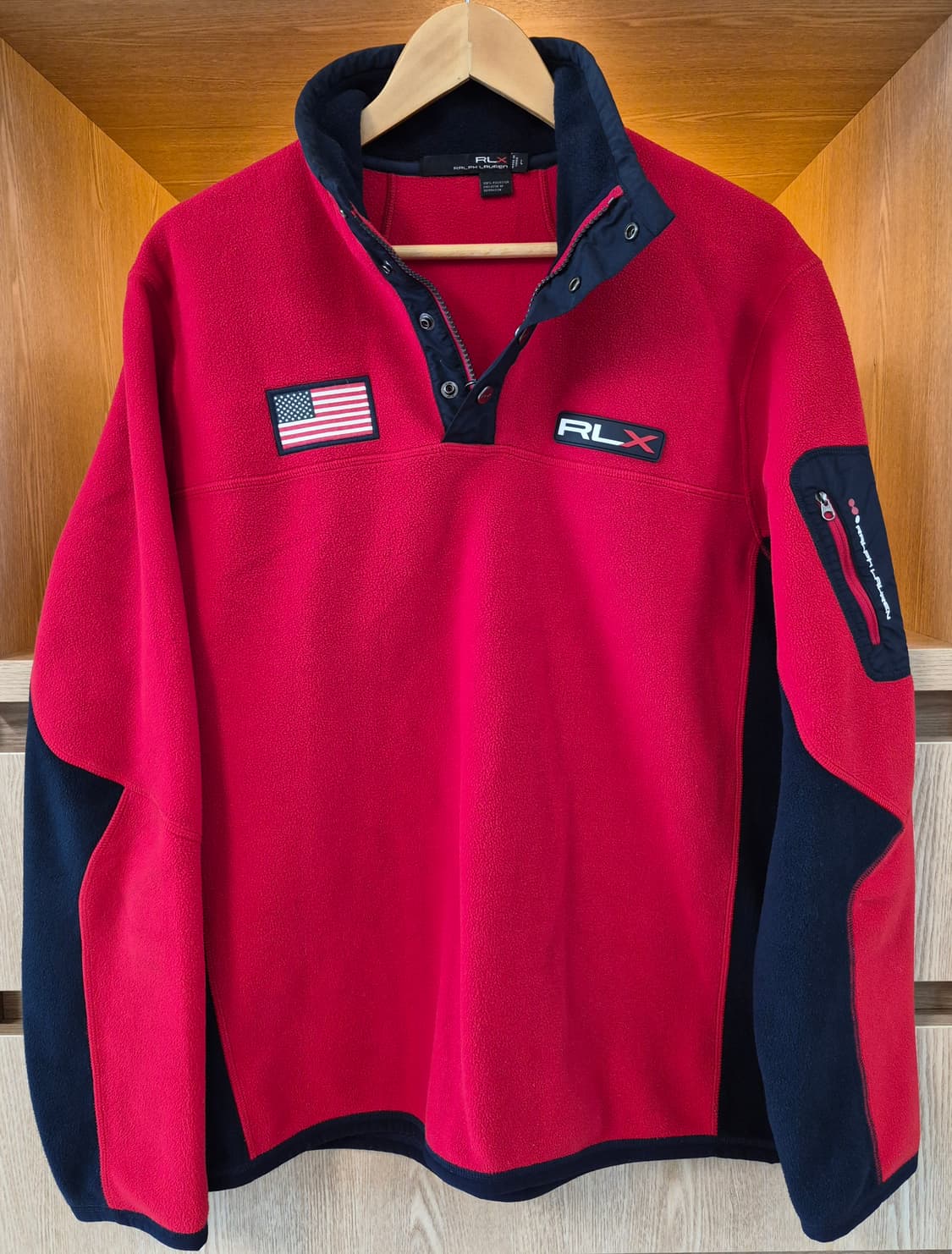 [RLX] Ralph Lauren Fleece Snap Pull-Over 상품이미지2