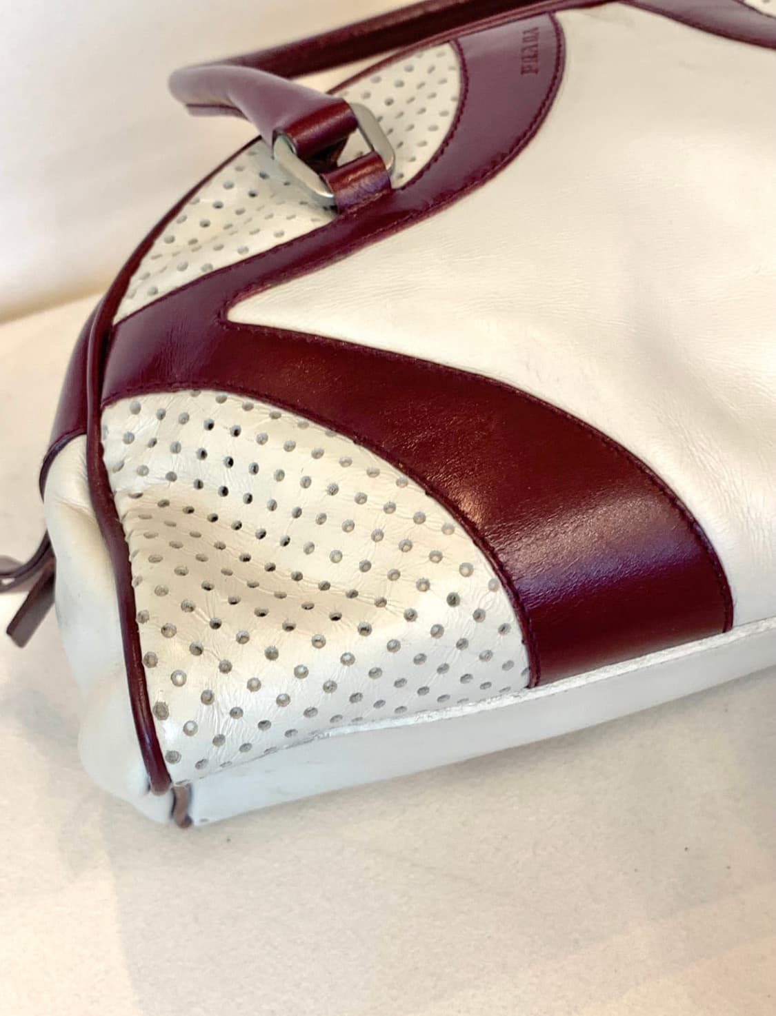 (정품) 프라다 빈티지 볼링백 상품이미지6