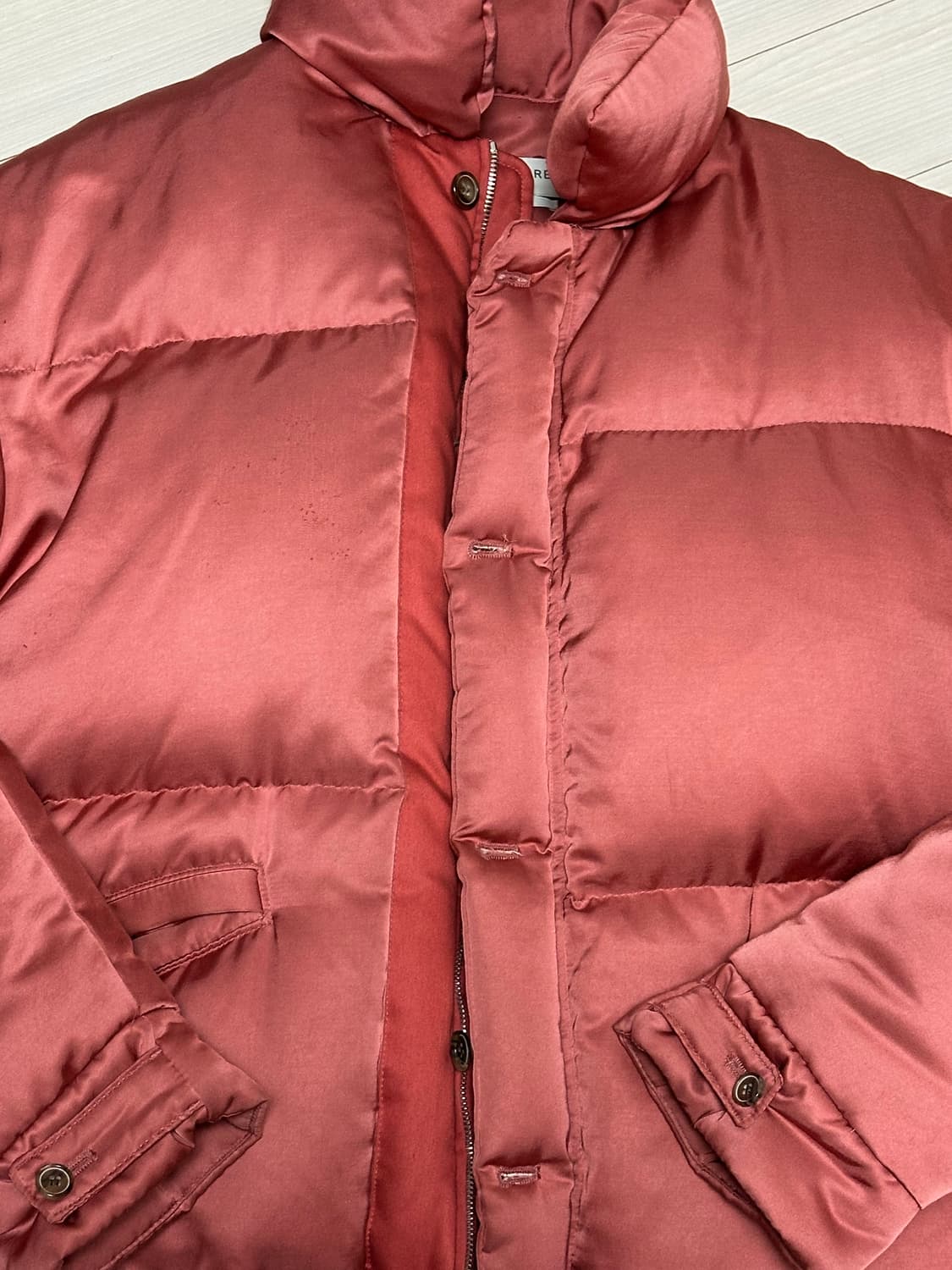 누마레 푸퍼 패딩 코랄 L 상품이미지2