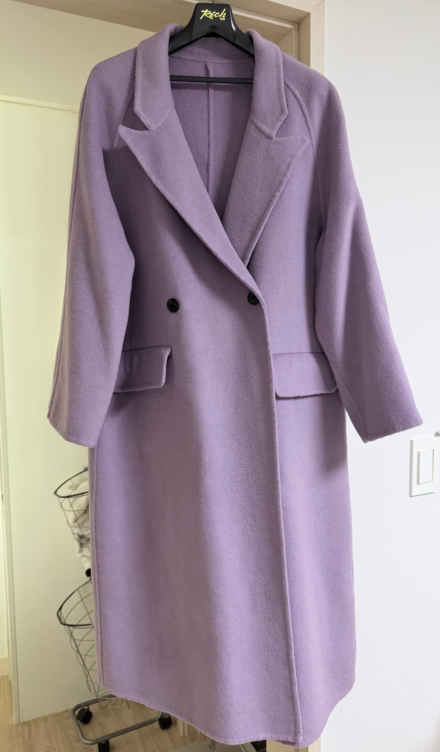 울100% 핸드메이드코트 미착용 상품이미지1