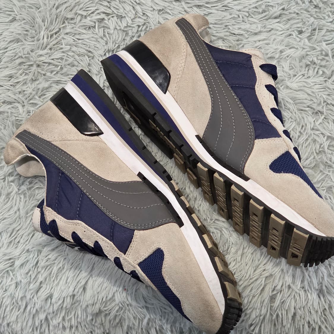 5x-30:PUMA TX-3 빈티지 러닝화 Navy/Grey(230) 상품이미지6