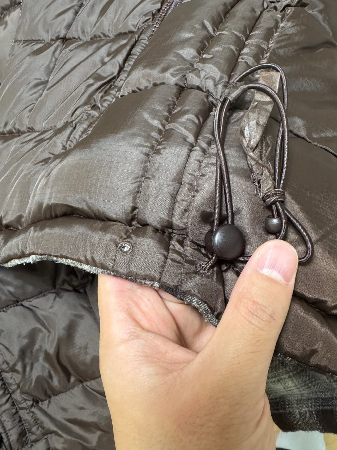 [M]이스트쿤스트 리버시블 패딩 브라운 상품이미지4
