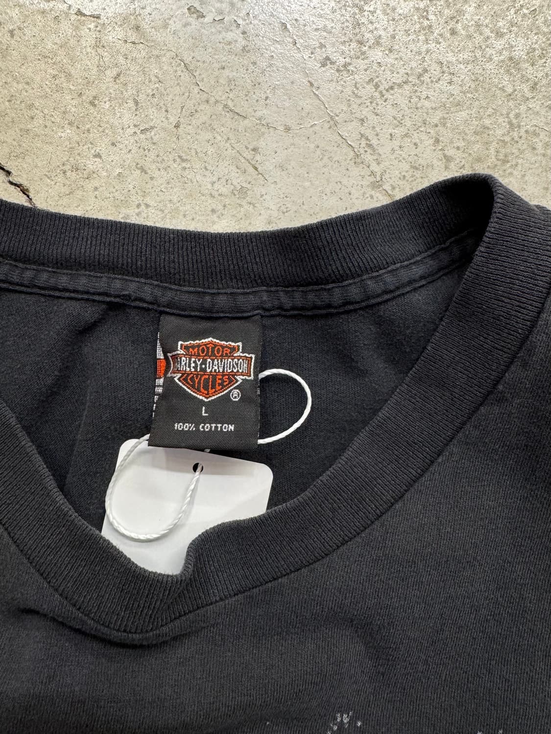 90s 할리데이비슨 오로라울프 반팔티 상품이미지5