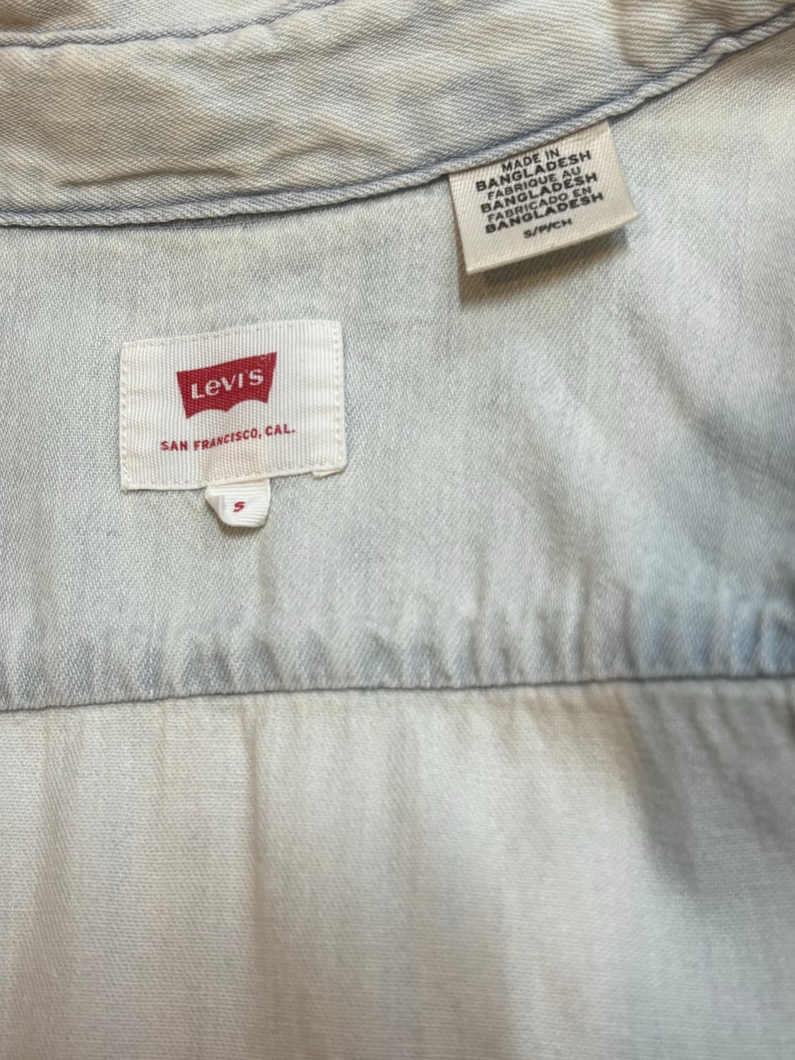 Levi’s 라이트 데님 셔츠 상품이미지8