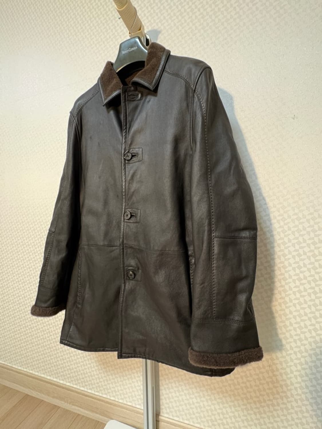 빨질레리 리얼 양가죽 양털 100% 무스탕 코트 상품이미지3