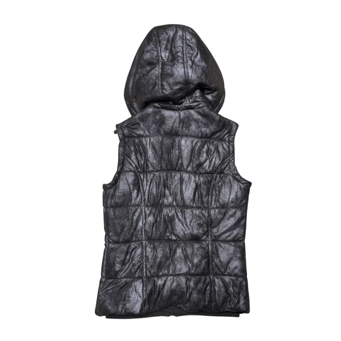 Y2K 후드 경량 조끼 패딩 상품이미지2
