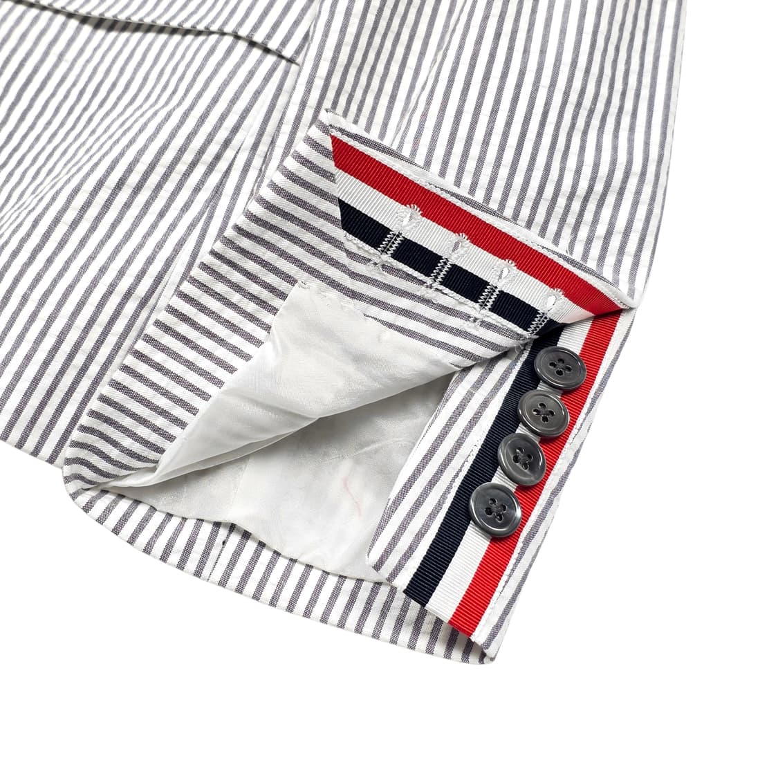 톰브라운 여성 시어서커 블레이저 자켓 상품이미지3