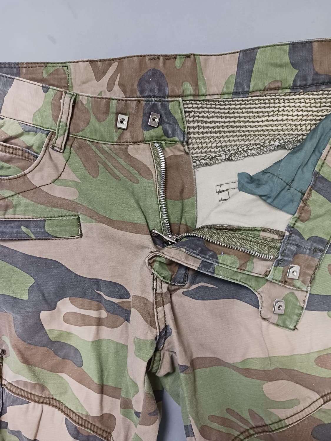 [35] 발망 밀리터리 카모플라쥬 바이커 카고 팬츠 상품이미지6