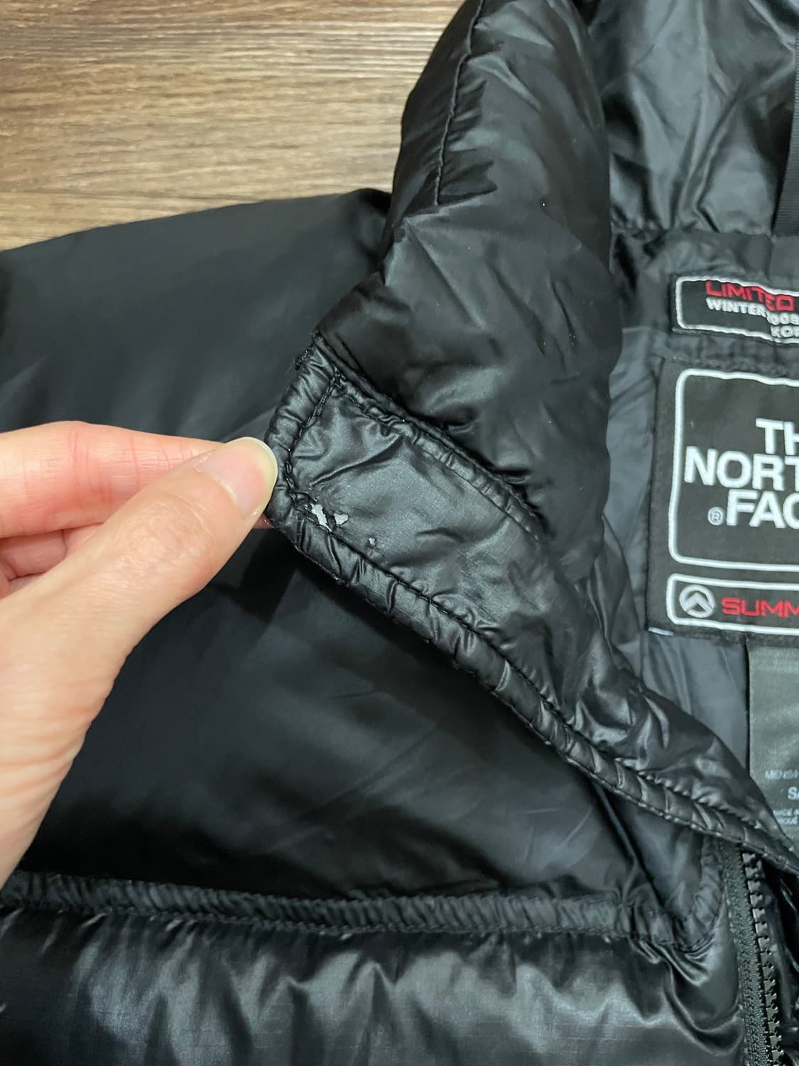 노스페이스 850 LTD 한정판 눕시 써밋 퍼텍스 푸퍼 패딩 상품이미지8