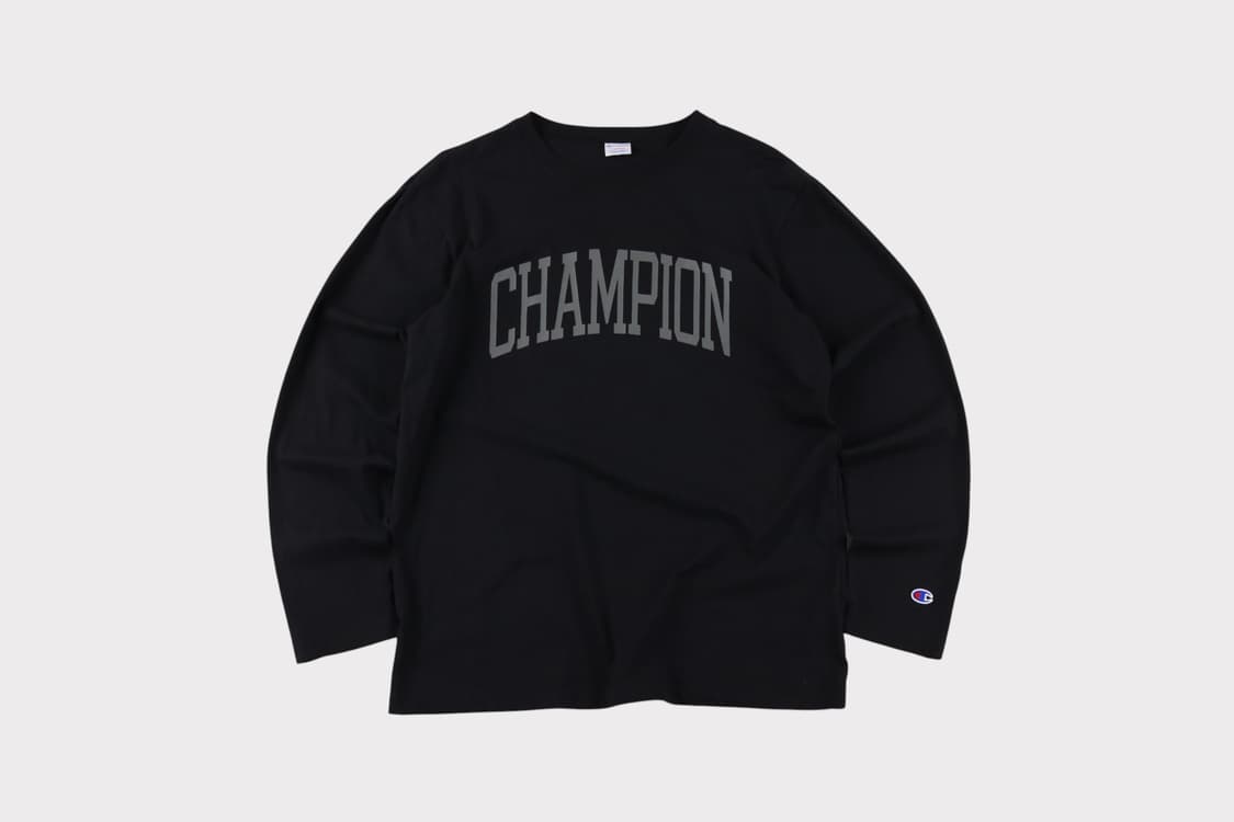 [XL] 챔피온 빅로고 레터링 긴팔티 상품이미지1