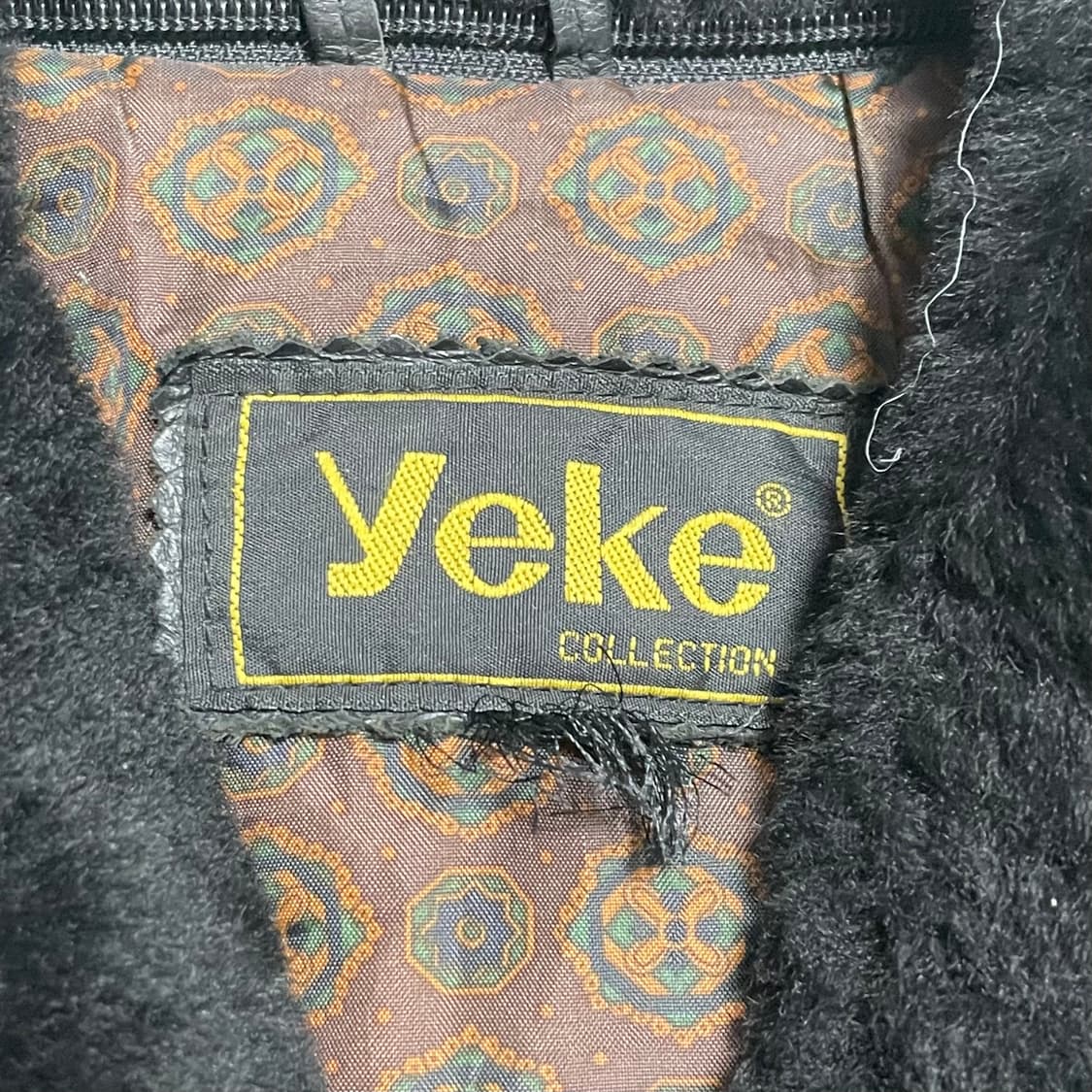 105 Vtg 소가죽 레더 무스탕 봄버 자켓 상품이미지4