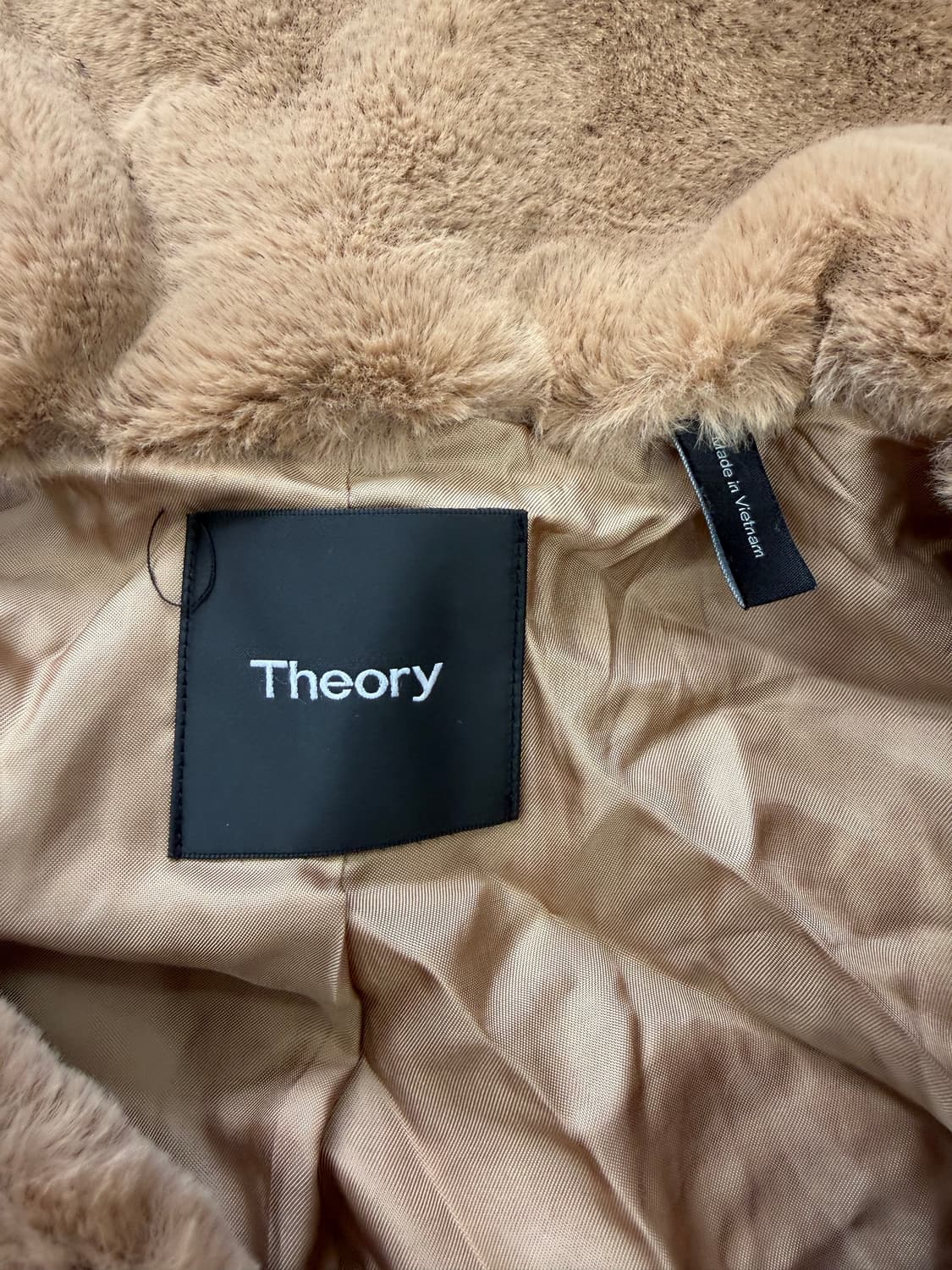 정품) Theory 띠어리 브라운 퍼 자켓 M 상품이미지6