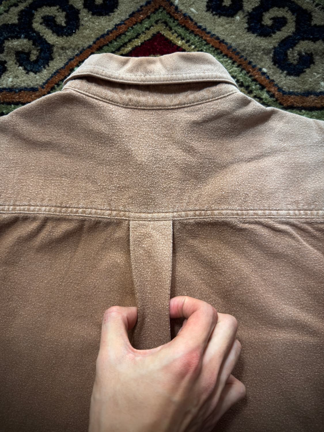 80s L.L.Bean USA Faded CHAMOIS Shirt 상품이미지9