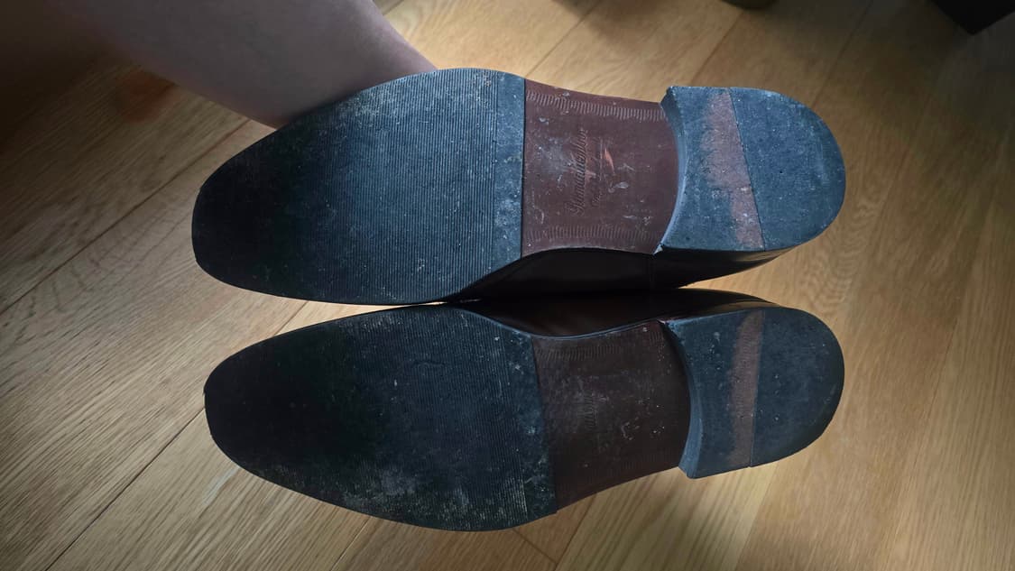 로맨틱 무브 남자 수제 구두 (브라운 270) 상품이미지6