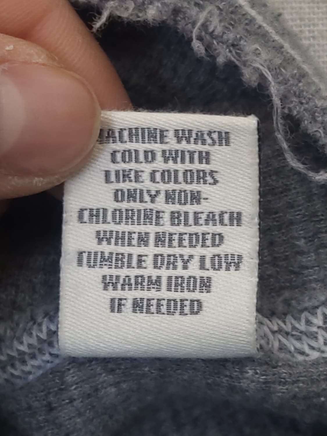 아베크롬비 스트라이프 긴팔티 그레이 L 상품이미지6