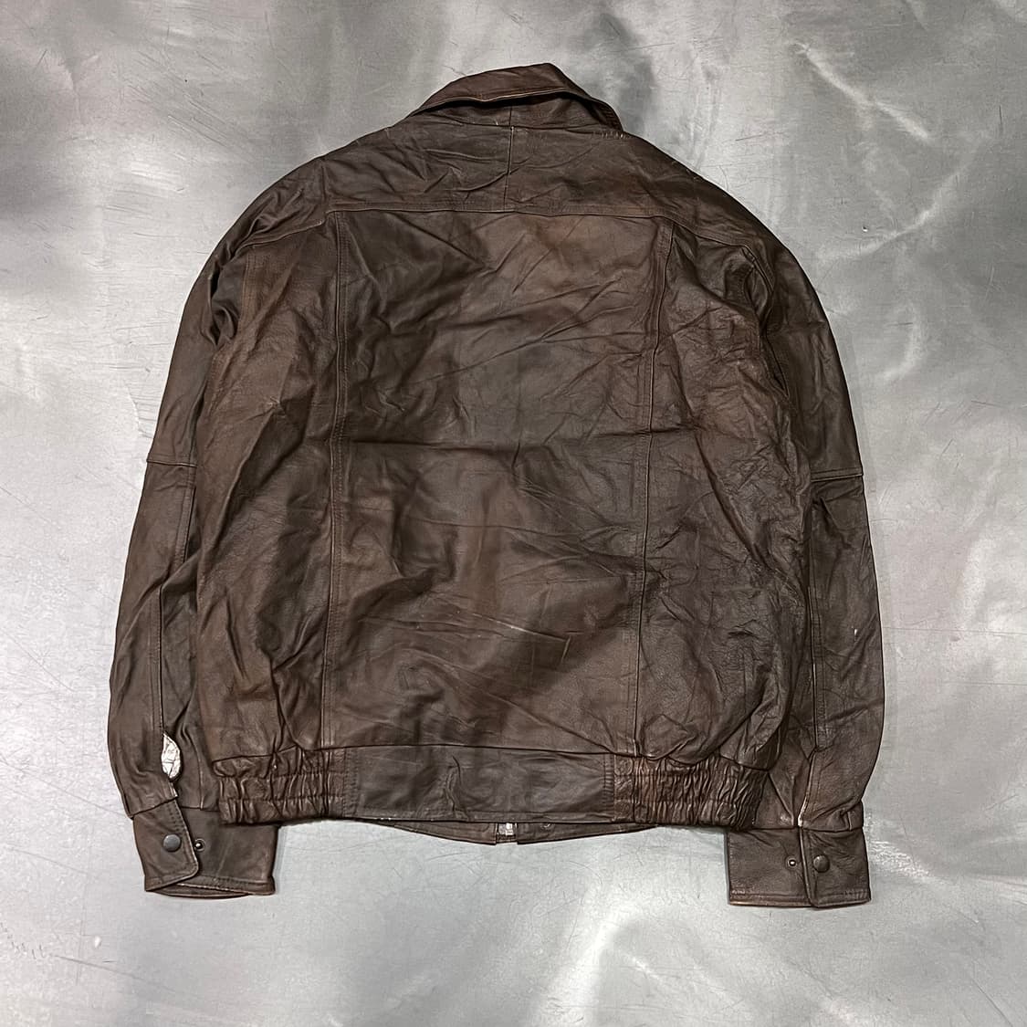  Burk's Bay 레더 봄버 자켓 y14977 상품이미지2