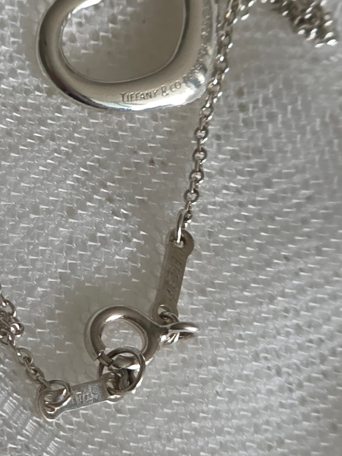 티파니앤코 엘사퍼레티  오픈하트 16mm 실버925 목걸이 상품이미지5