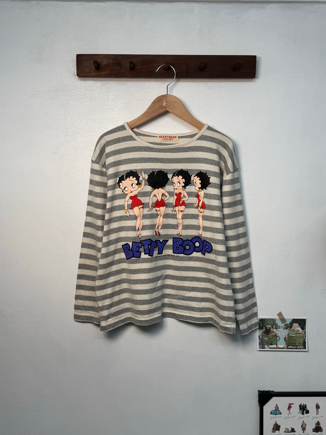 베티붑 스트라이프 롱슬리브/T141 상품이미지1