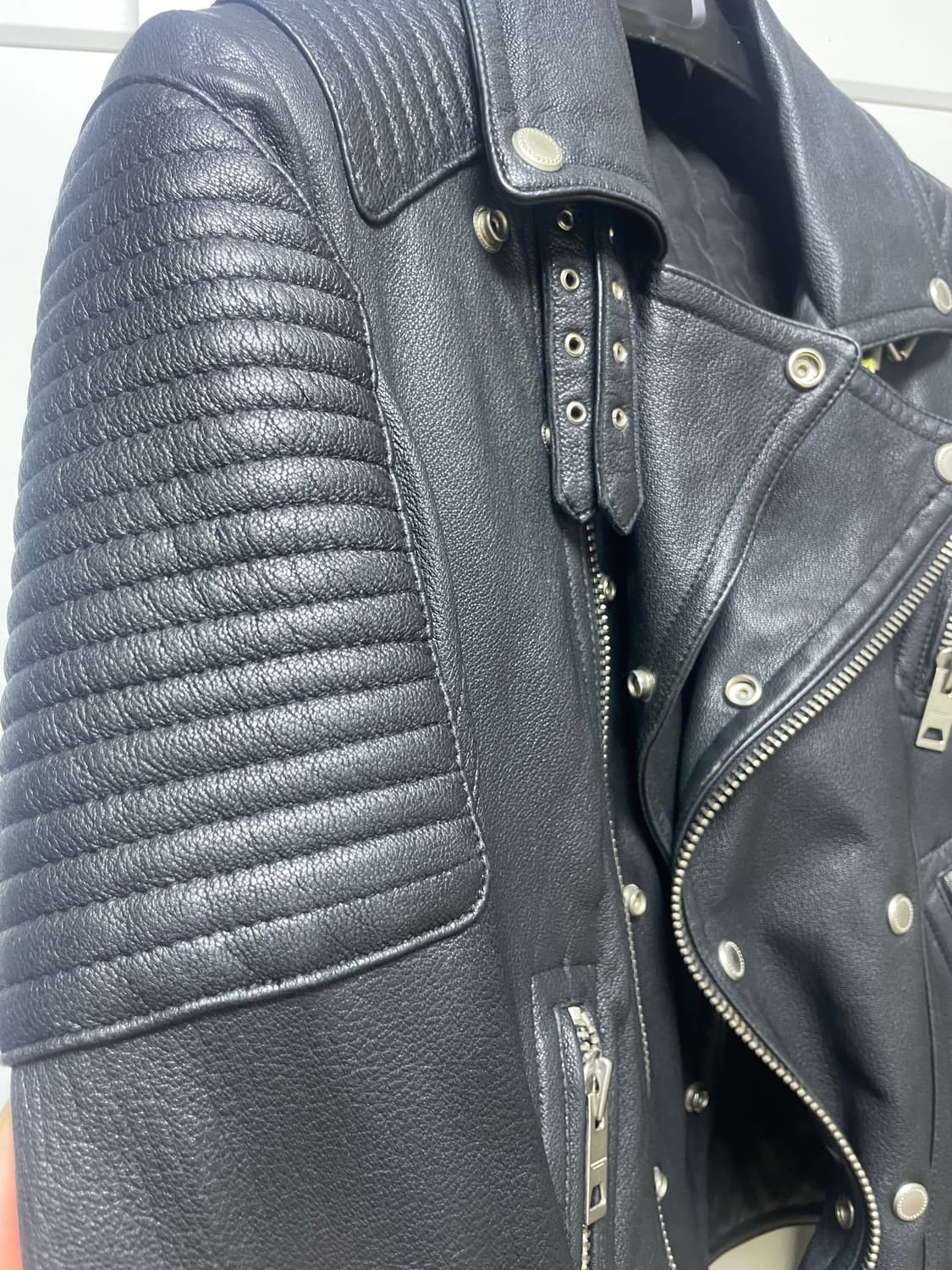 더블가죽라이더자켓 신흥사 버버리프로섬st 상품이미지8