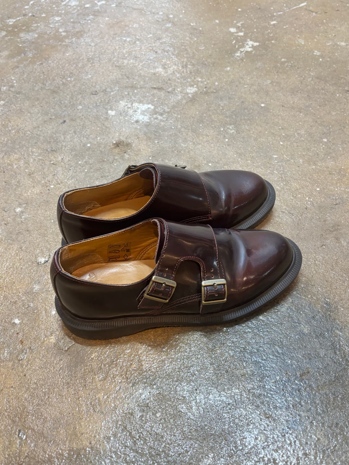 닥터마틴 판도라 더블 몽크 스트랩 슈즈 체리 레드 상품이미지3