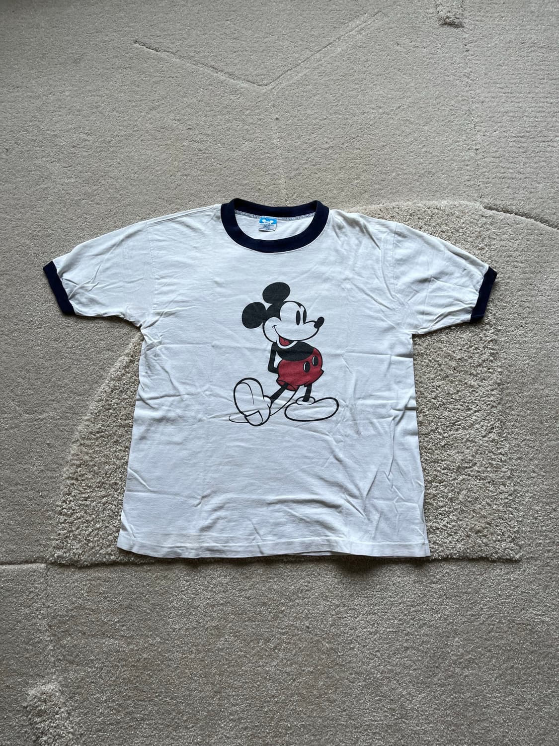 80s Disney 미키마우스 링거 티셔츠 (100-103) 상품이미지2