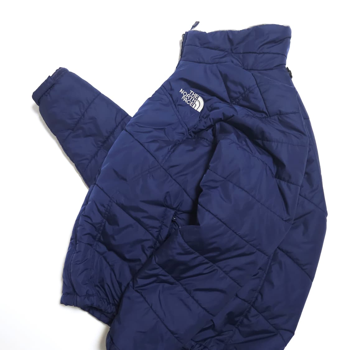 노스페이스 폴리 경량 패딩 자켓 네이비블루 상품이미지3