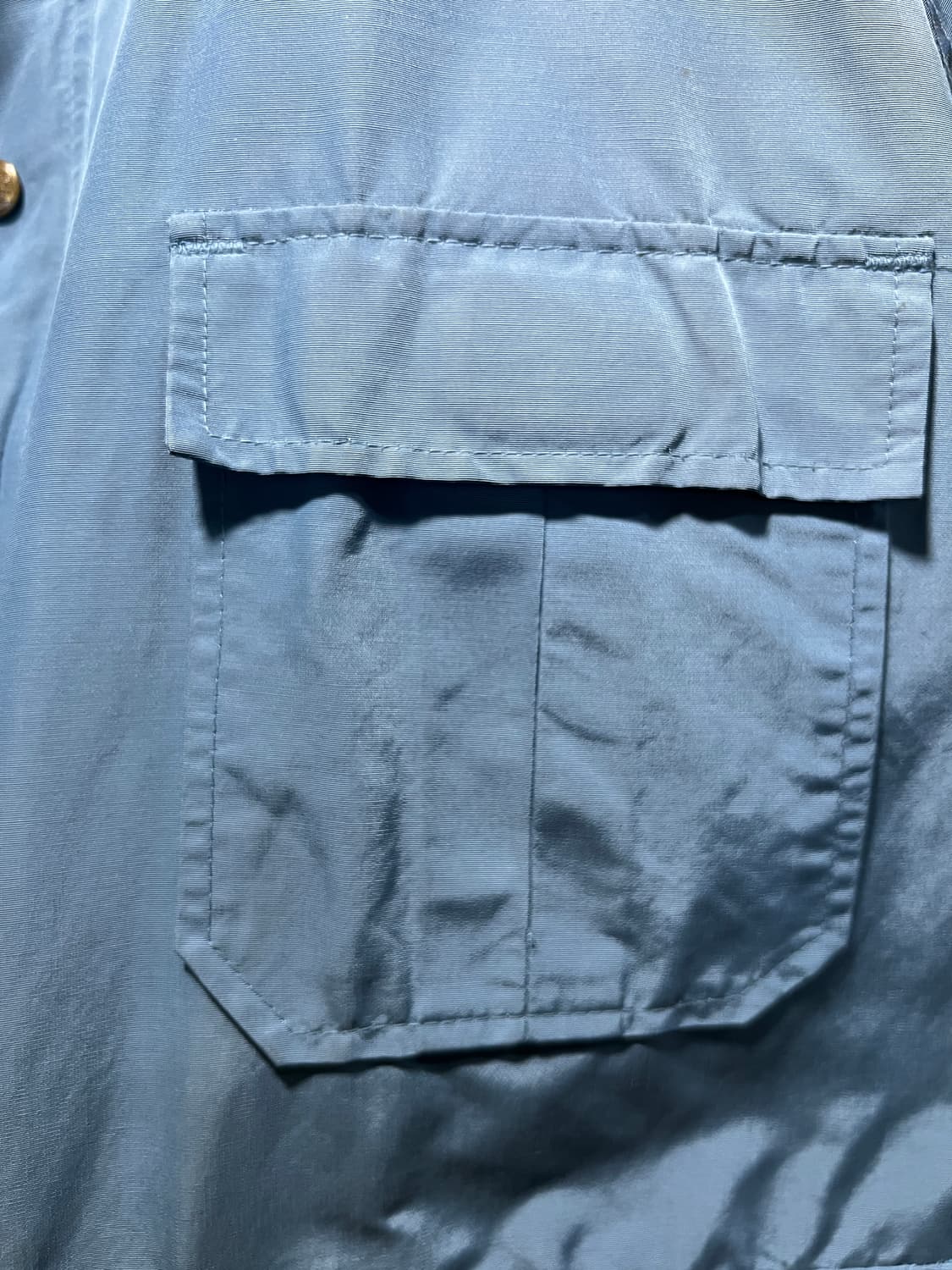 [L]90's 엘엘빈 Made in USA 스카이블루 마운틴 파카 상품이미지3