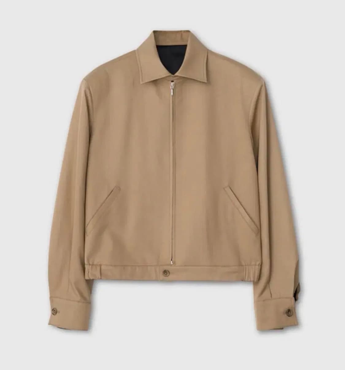 XL) 토니웩 코튼 개버딘 프렌치 블루종 상품이미지3