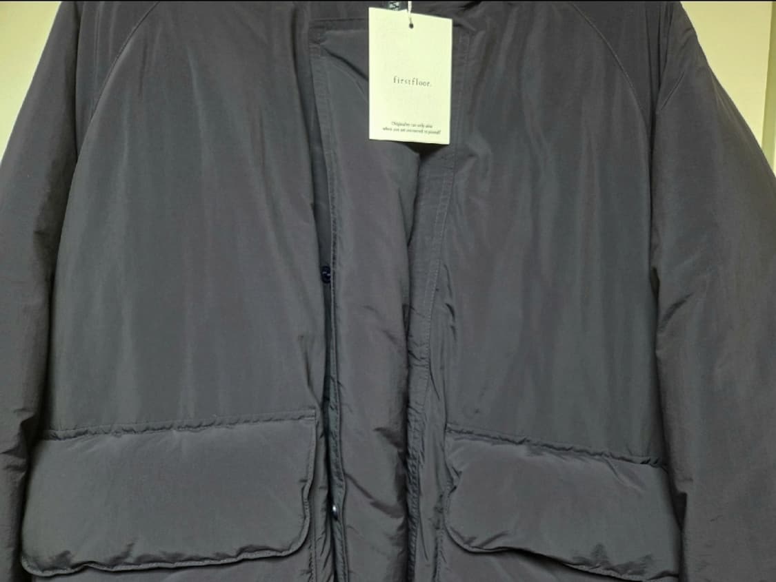 퍼스트플로어 / 플리시 다운 푸퍼 (다크네이비, 48size) 상품이미지3