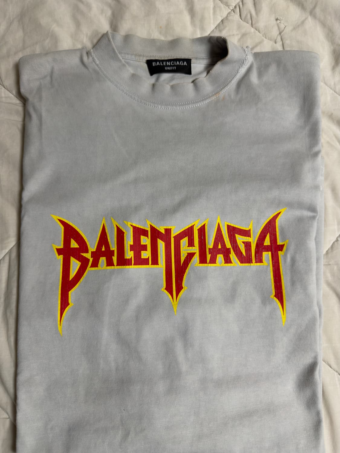 발렌시아가 메탈리카 반팔 티셔츠 1 상품이미지1