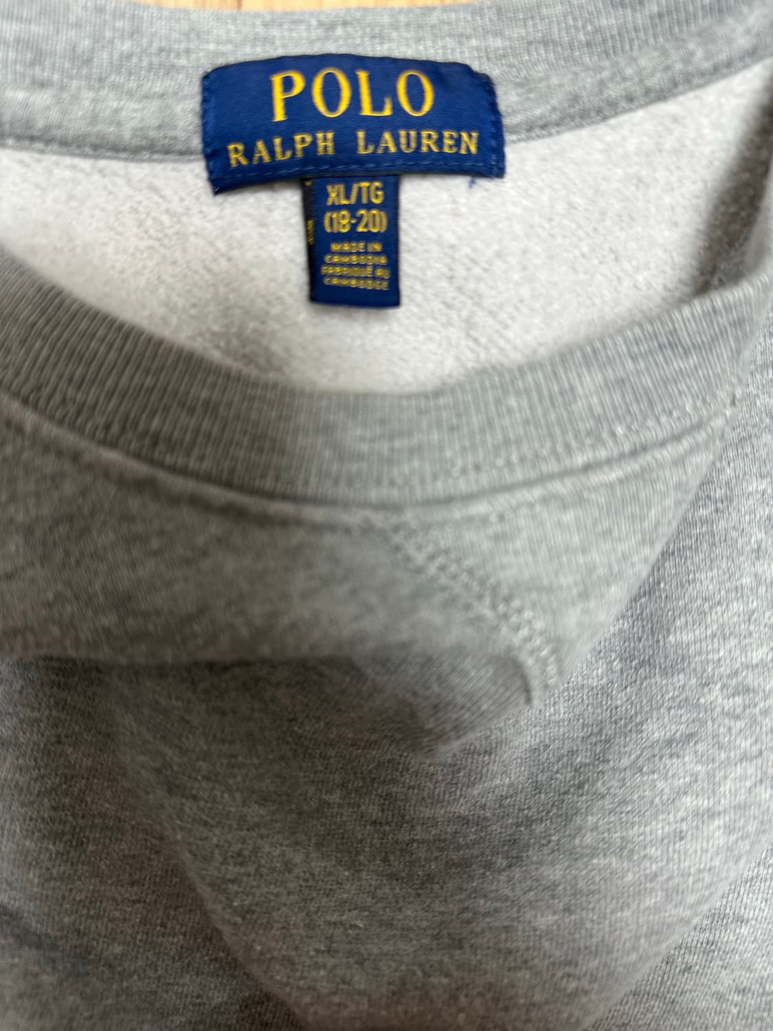 폴로 랄프로렌 여성 맨투맨 90~95 상품이미지3