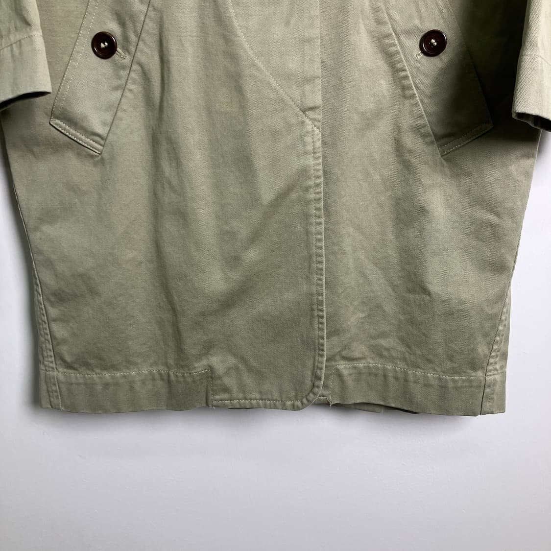 이자벨마랑 에뚜왈 카키 트렌치 코트 상품이미지6