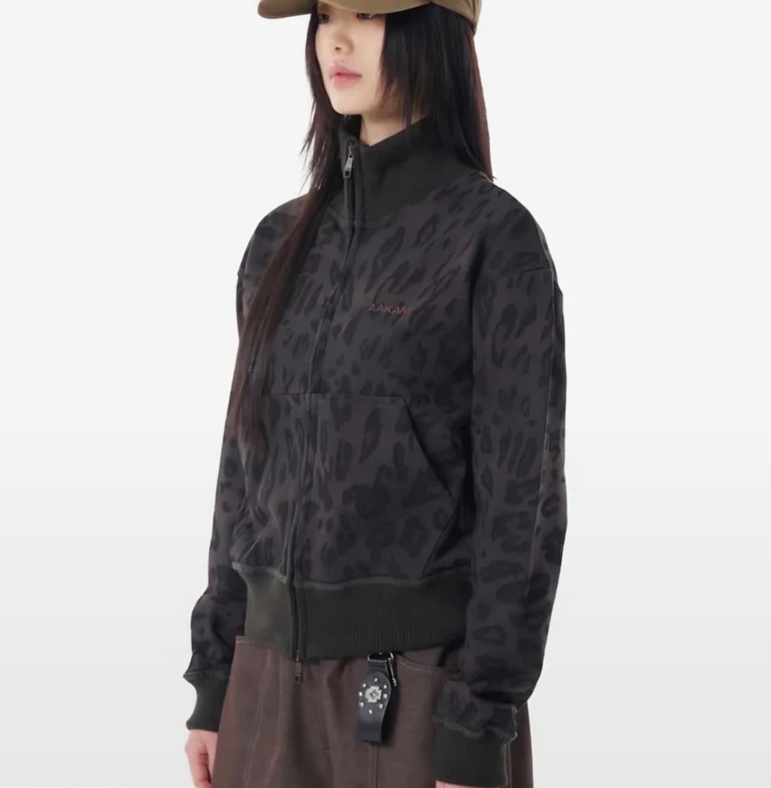 아캄 레오파드 트랙 집업 자켓 상품이미지1