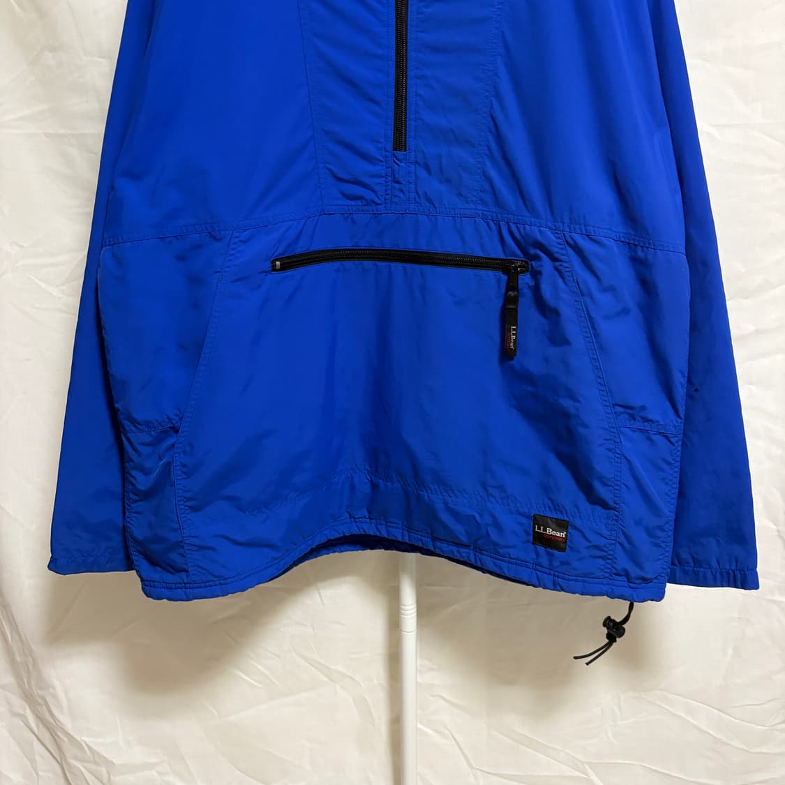 엘엘빈 아웃도어 아노락 하프집업 파카 / 블루, L 상품이미지3