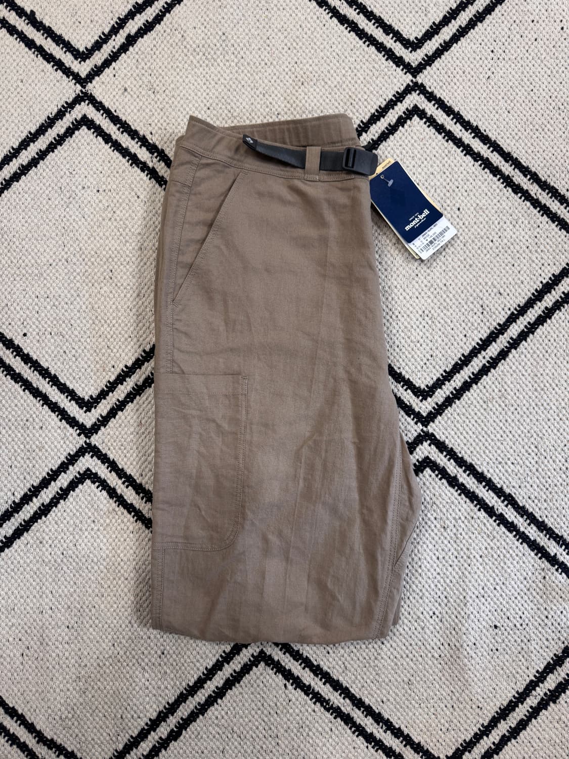 [새제품/L] 몽벨 카미코 카고 팬츠 남 - 베이지 상품이미지4